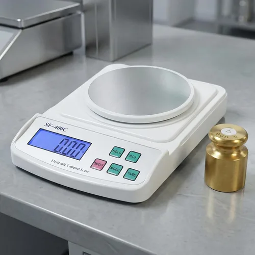 Vista 4 de Eosphorus Science Digital Scale Lab Mass Balance Precisión 0.00 oz Dispositivo de pesaje de precisión para laboratorio de química educativa - Onzas