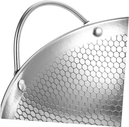 Vista 4 de GANAZONO Olla de cocina de metal olla pequeña para cocinar mariscos olla caliente olla seca con asas dobles resistente al calor estilo aleatorio