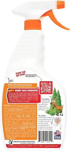 Vista 2 de Everguard ADPR032 Repelente de ciervos y conejos listo para rociar ADPR032 Everguard 32oz RTU Repelente de ciervos y conejos
