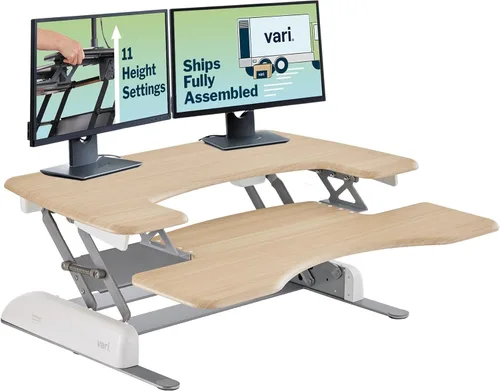 Vista 8 de Varidesk – Escritorio de Pie Altura Regulable – Pro Plus 36, Negro