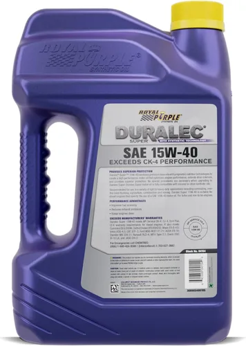 Vista 2 de Royal Purple 04154 15W40 Aceite, 1 galón (128 onzas)