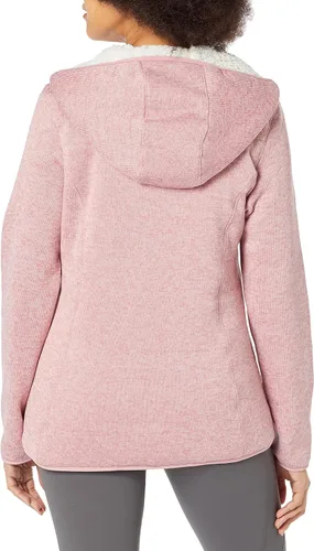 Vista 2 de Reebok Chaqueta de forro polar con forro de sherpa para mujer
