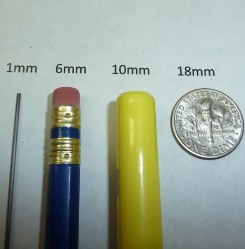 Vista 3 de OptimaGem - Piedras preciosas sueltas redondas de citrino de 0.071 a 0.472 pulgadas