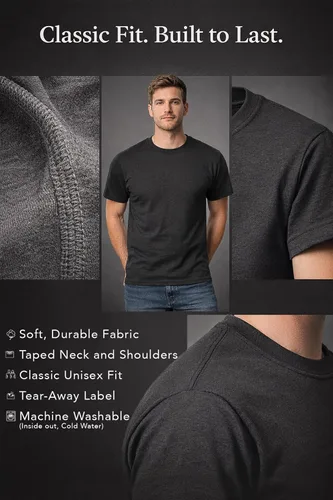 Vista 3 de Camiseta con logotipo Ford Mustang GT Shelby Cobra Boss 302 Muscle para hombre