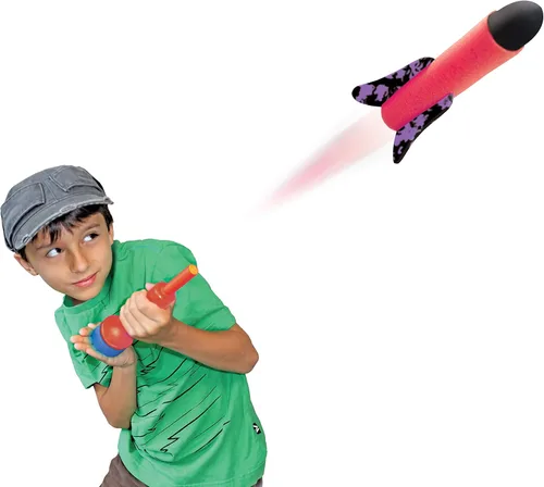 Vista 2 de Geospace El cohete original de lanzamiento E-Z de Pump Rocket (paquete de 12)