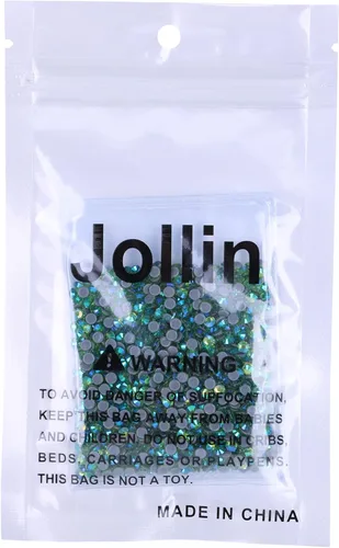 Vista 181 de Hot Fix - Diamantes de imitación de cristal con parte trasera plana, gemas de diamantes de 0.089 pulgadas (6ss 2880 piezas, Jet AB)