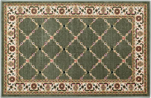 Vista 10 de Brumlow MILLS Premier - Alfombra de interior con estampado floral tradicional para decoración de sala de estar, comedor, cocina o dormitorio, 22 x