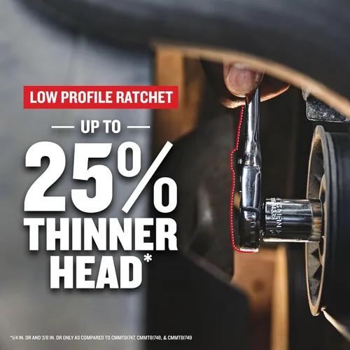 Vista 3 de CRAFTSMAN Juego de herramientas mecánicas de 230 piezas, juego de llaves de vaso, kit de herramientas para automóvil con caja de herramientas