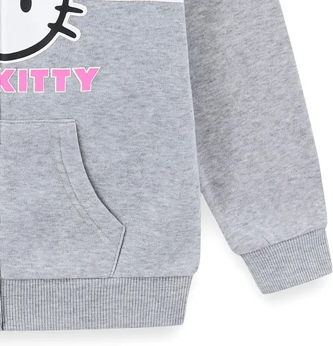 Vista 7 de Hello Kitty Sanrio Girls Zip Up Hoodie and Pants Set