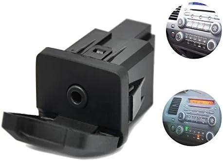 Puerto auxiliar para Honda Civic 39112-SNA-A01 adaptador de entrada auxiliar de repuesto de entrada de audio Jack Kit de radio piezas de reparación