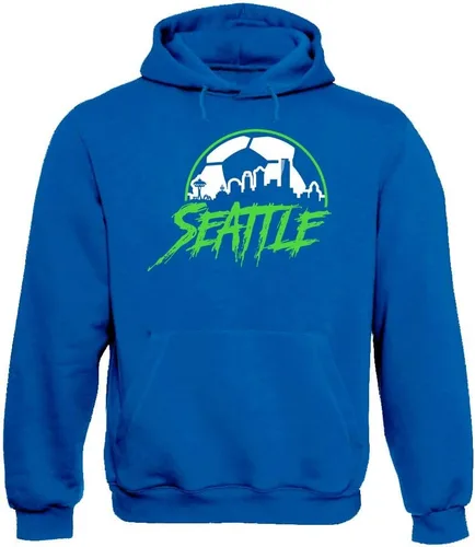 Vista 26 de Xtreme Apparrel Team City Skyline - Sudadera con capucha para hombre