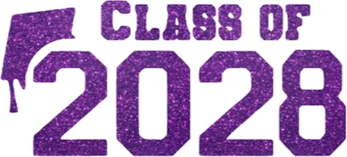 Vista 15 de Class of 2028 Iron On Decal, Graduation Shirt Transfer, Graduate Tshirt Patch, DIY Crafts, Graduation Cap, Pick Size and Color, Iron-On Almost Black