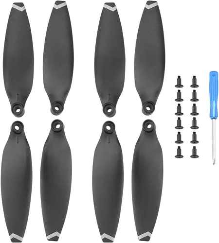 Vista 9 de 8/16 piezas de hélice de liberación rápida para FIMI X8 Mini/Mini V2 Dron, accesorios ligeros para ventiladores de ala de cuchilla, accesorios