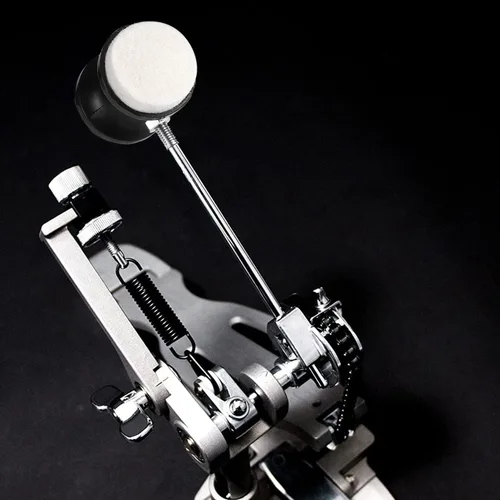 Vista 4 de Facmogu 2 unidades de doble cara batidor de pedal de bombo, batidor de pedal de bombo para pieza de accesorio de instrumento de percusión, martillo