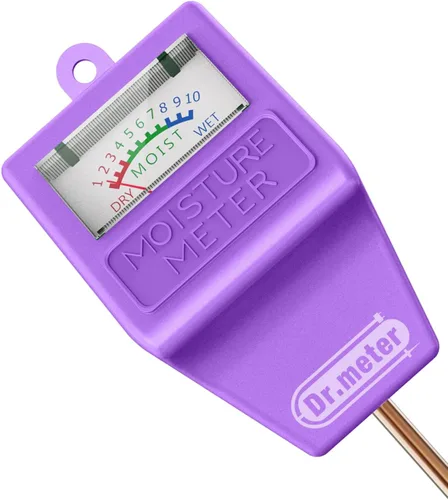 Vista 8 de Dr.meter Medidor de Humedad del Suelo para Plantas, Sensor de Humedad Higrómetro para Plantas de Casa, Jardín, Césped, Uso en Interior y Exterior