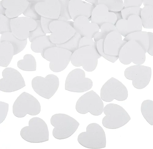 Vista 11 de MECCANIXITY 60 calcomanías de espuma con purpurina de 1 pulgada autoadhesivas en forma de corazón para suministros de manualidades, bricolaje