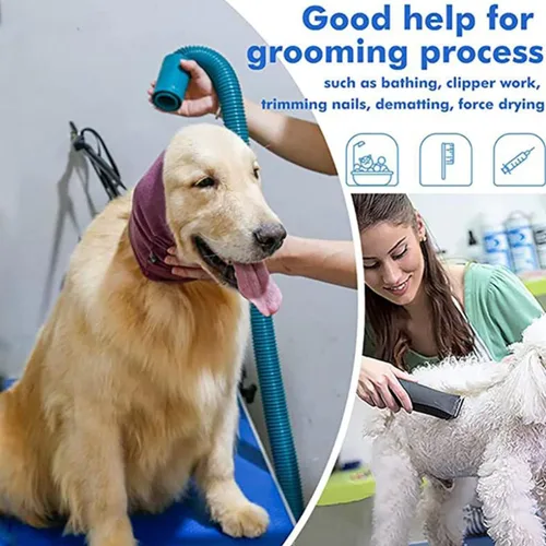 Vista 3 de Fundas silenciosas para orejas para perros, 3 piezas, cubiertas para orejas de perro para ruido, aseo y secado de fuerza, herramienta milagrosa