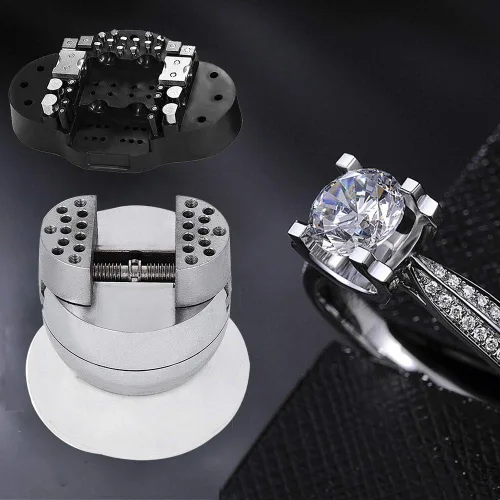 Vista 2 de CHENGYAN Herramienta de ajuste de grabado de tornillo de bola profesional de 3 pulgadas, 30 piezas, accesorio para joyería, bloque de grabado