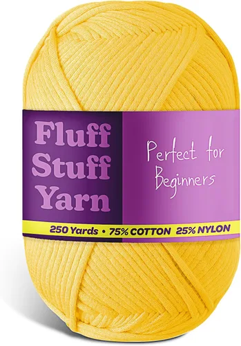 Vista 12 de Hilo suave para ganchillo - Hilo de ganchillo y tejer, hilo para principiantes con puntadas fáciles de ver, hilo Amigurumi de 250 yardas, hilo