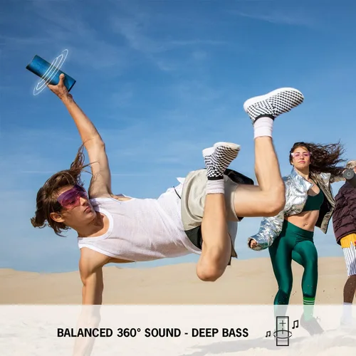 Vista 4 de Ultimate Ears Boom 3 - Altavoz inalámbrico Bluetooth, sonido audaz + graves profundos, Bluetooth, botón mágico, impermeable, batería de 15 horas