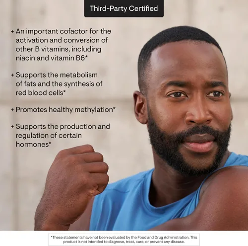 Vista 5 de THORNE - Riboflavina 5'-Fosfato - Forma bioactiva de vitamina B2 para apoyo de metilación* - 60 Cápsulas