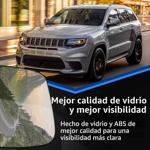 Vista 6 de Espejo lateral del conductor de repuesto para Jeep Grand Cherokee 2011-2020, para Dodge Durango 2014-2019, espejo retrovisor lateral izquierdo