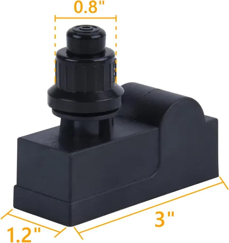 Vista 5 de GasSaf Generador de Chispas 1 Salida Botón Pulsador Encendedor Electrónico Ignitor Repuesto para Parrilla de Gas para Broil King, Broil-Mate