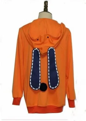 Vista 3 de Anime Kakegurui Cosplay Yomotsuki Runa Costume Hoodie Size Medium Orange