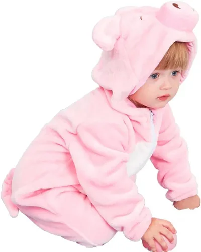 Vista 9 de Disfraz de bebé de Halloween para niños pequeños, rómper, mameluco para niños o niñas, ropa de animales, de 2 a 36 meses