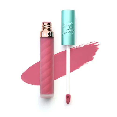 Vista 4 de Beauty Bakerie Lip Whip - Lápiz labial líquido para mujer, brillo de labios impermeable, tinte, hidratante hidratante de larga duración, mate