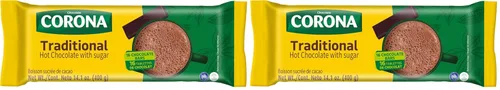 Vista 7 de Corona Barras de chocolate dulce, sin colesterol ni grasas trans, deliciosa golosina para llevar, 17.6 onzas (paquete de 4)