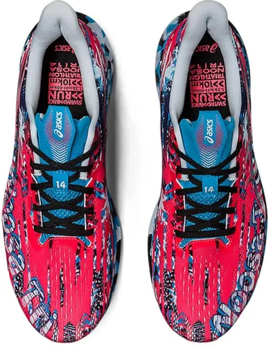 Vista 7 de ASICS Zapatillas de correr Noosa TRI 14 para hombre, Lime ZestSky