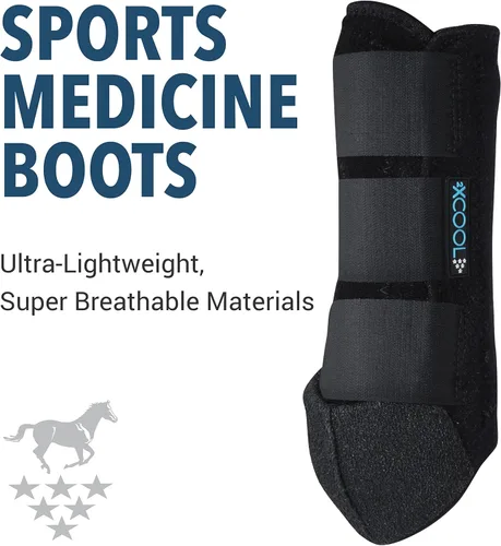 Vista 2 de Professional's Choice 2XCOOL Botas deportivas para caballos medicinales, diseño protector y transpirable para máxima comodidad y durabilidad