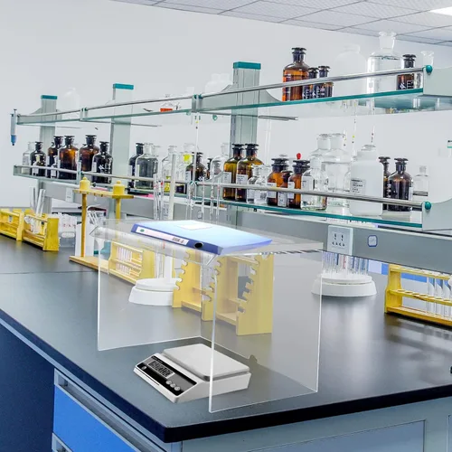 Vista 7 de Cubierta antipolvo de acrílico para equipos de laboratorio o uso de oficina, 22 x 22 x 22 pulgadas, extra grande