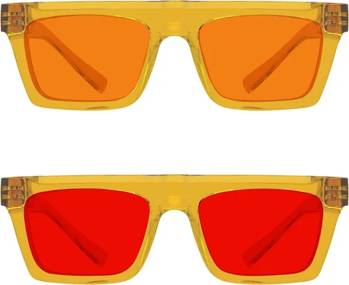 Vista 388 de Eyekepper Gafas de luz azul para hombre y mujer, paquete de 6 lentes Pilot Paquete de 6 color mezclado