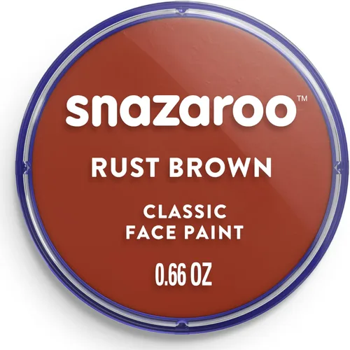 Vista 19 de Snazaroo - Pintura clásica para rostro y cuerpo, frasco de 0.66 oz (18.8 g), gris oscuro