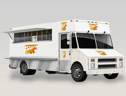 Vista 6 de Calcomanías personalizadas para camiones de alimentos Tacos, guacamole y carne de res, letrero de concesión de concesión de alimentos y bebidas, 10