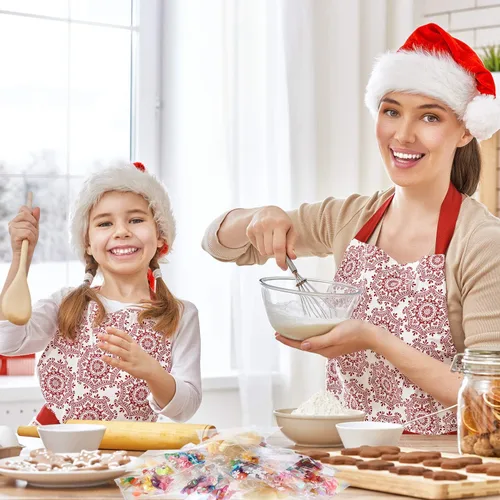 Vista 4 de Boao 300 bolsas de galletas de copo de nieve para envolver invierno, bolsas de celofán con copos de nieve, bolsa autoadhesiva, bolsa transparente