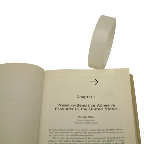 Vista 3 de Patco 555, cinta de reparación de libros/archivos (60 pies de largo) / Disponible en varios anchos, Blanco, CECOMINOD022034