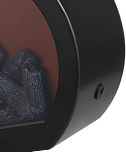 Vista 8 de Hilitand Faroles de chimenea, linternas decorativas portátiles recargables por USB, simulación llevada linterna LED sin llama