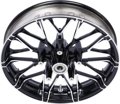 Vista 5 de XFMT Llanta delantera de aluminio para motocicleta Harley Touring Road King Street Glide Road Glide Electra Glide Ultra Classic modelos ABS
