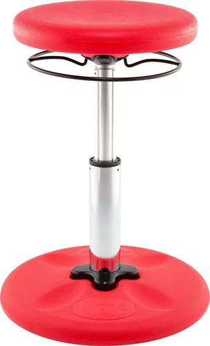 Vista 26 de Kore - Silla de altura ajustable, asiento activo para niños, adolescentes: Mejor que una pelota de equilibrio, asientos flexibles para aula.