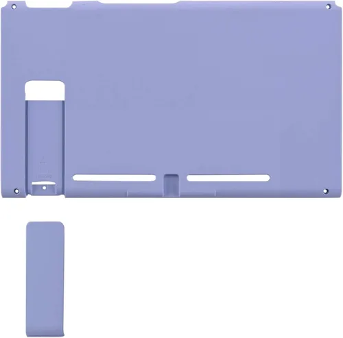 Vista 3 de eXtremeRate Placa trasera de agarre suave al tacto para consola Nintendo Switch, carcasa NS Joycon (versión D-Pad) con botones de juego completo