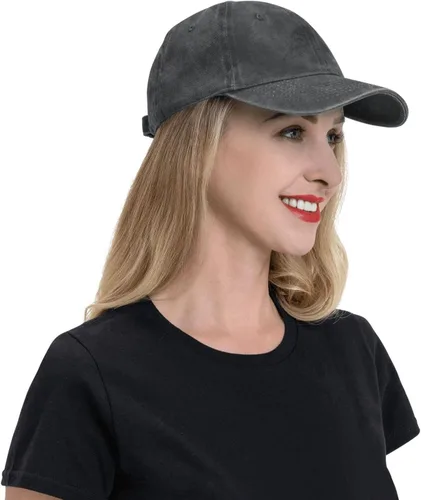 Vista 7 de Gorra de béisbol con alas de ángel y corazón para hombres y mujeres, gorras de camionero de algodón, gorra ajustable para papá Negro