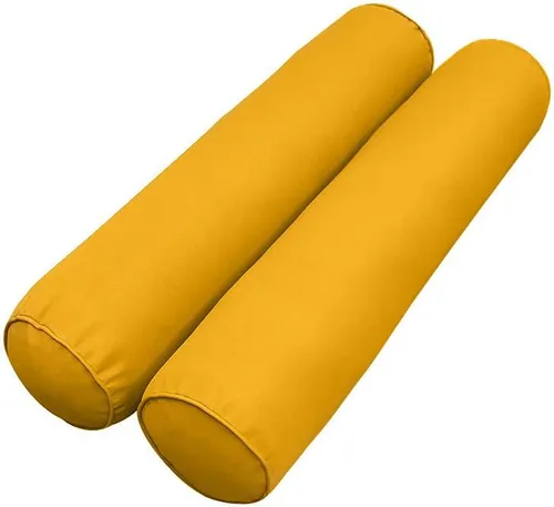 Vista 3 de *Cover ONLY*-Style 5 Outdoor Daybed Mattress Bolster Pillow Slipcovers Pipe Trim Queen Size-AD108