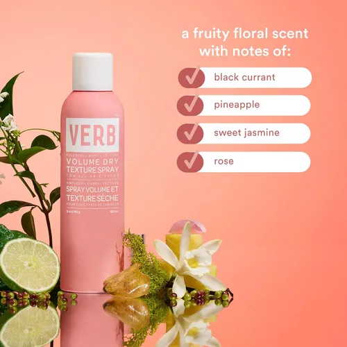Vista 5 de VERB Volume Dry Texture Spray- Boosts Volume, Adds Fullness & Weightless Grit - Sulfate, Paraben and Gluten Free