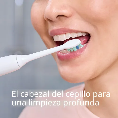 Vista 3 de Philips Sonicare C2 Plaque Control - Cabezales de repuesto genuinos para cepillo de dientes eléctrico, Blanco, paquete de 3, HX9023/65