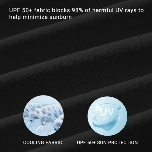 Vista 4 de Willit UPF 50+ - Cubierta de natación para mujer, protección solar, traje de baño de playa, traje de baño, chaqueta larga con capucha SPF