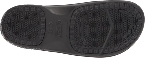 Vista 4 de Crocs Zuecos unisex para hombre y mujer en el reloj zapatos de trabajo antideslizantes Negro
