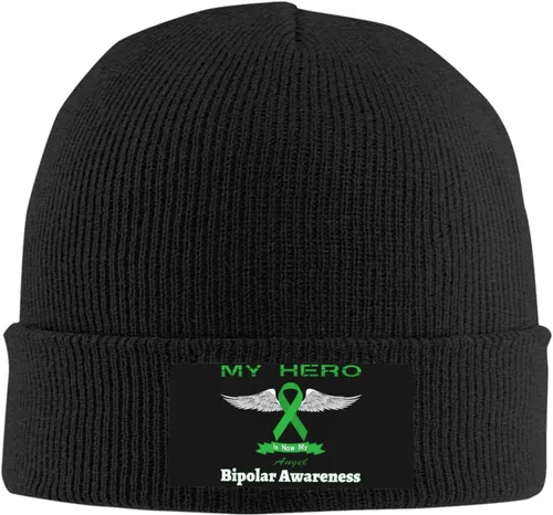 Vista 2 de Gorro unisex elástico, suave y cálido, gorro de punto para hombres y mujeres